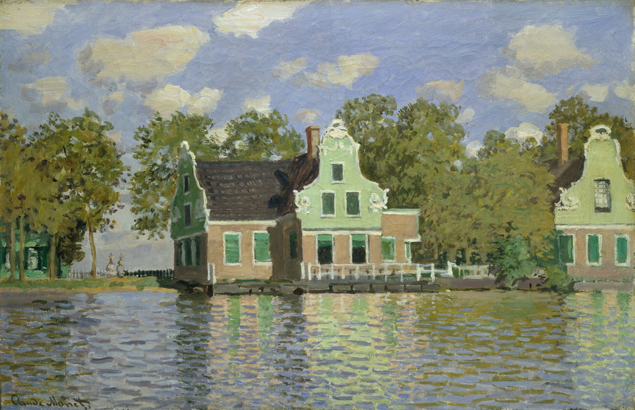บ้านริมฝั่ง Zaan W185 - Claude Monet