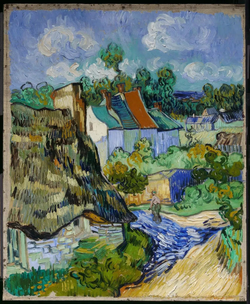 บ้านในอูแวร์ - Vincent van Gogh