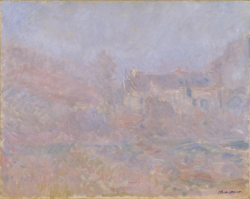 บ้านที่ฟาลาอีส, หมอก - Claude Monet