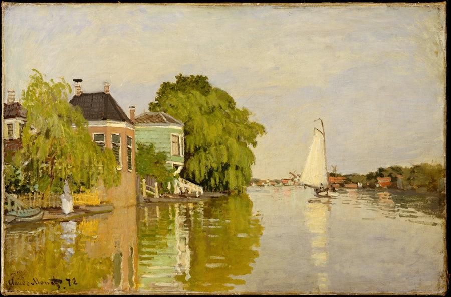 บ้านริม Achterzaan - Claude Monet