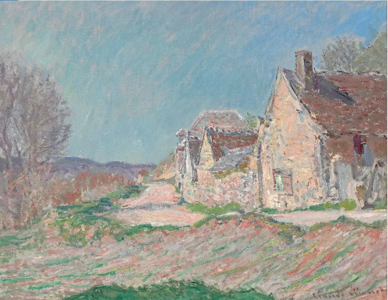 บ้านริมถนน - Claude Monet