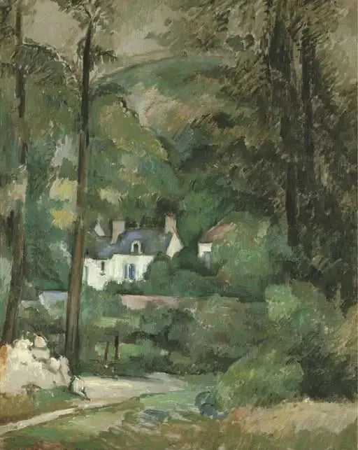 บ้านที่ชู, ที่ปงตูส - Paul Cézanne