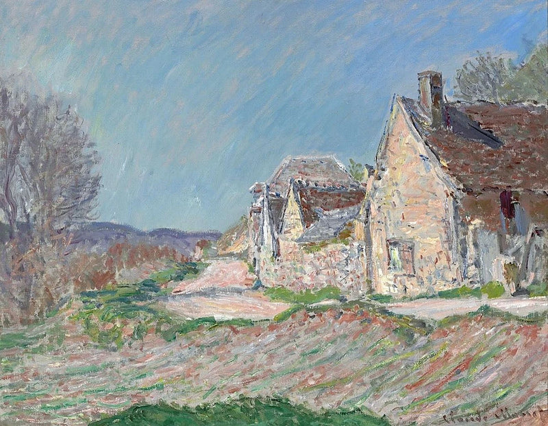 บ้านริมถนน W972 - Claude Monet