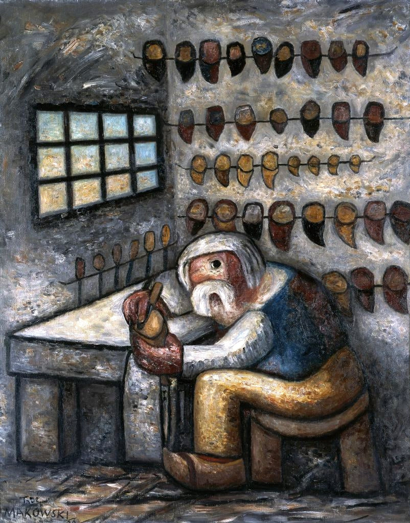 Les Sabotiers - Tadeusz Makowski