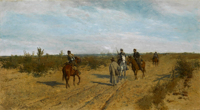 La Patrouille d’insurgés - Maksymilian Gierymski