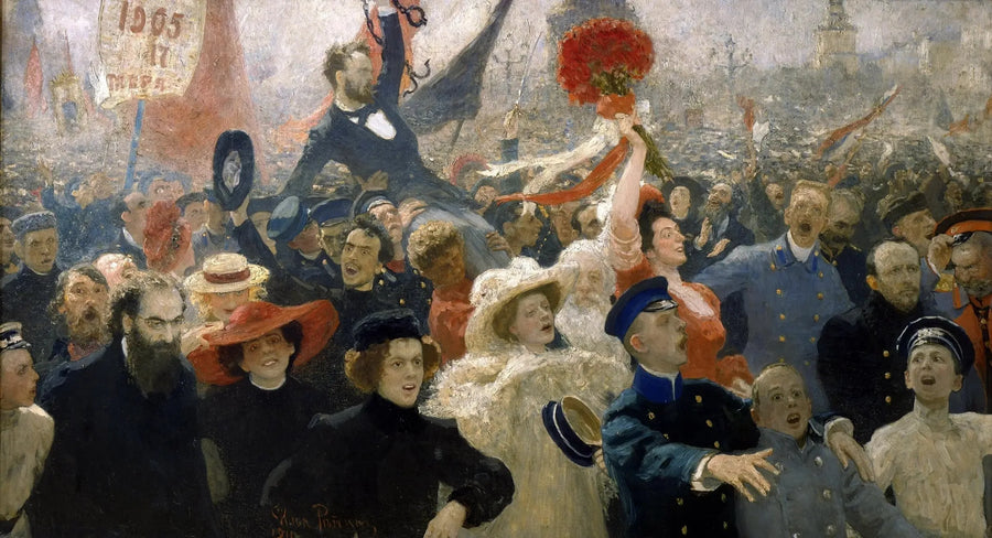 การชุมนุมวันที่ 17 ตุลาคม 1905 - Ilya Repin