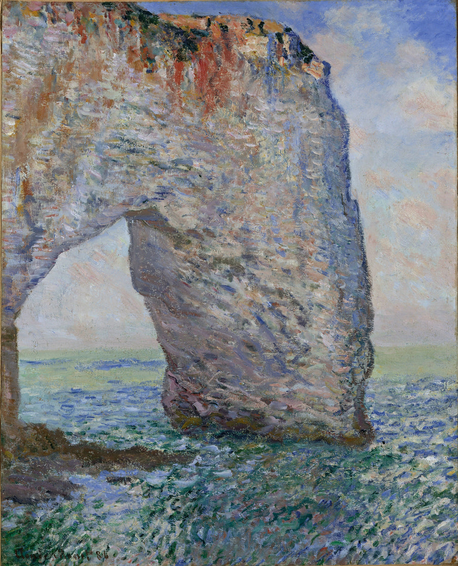 La Manneporte ใกล้Étretat W1052 - Claude Monet