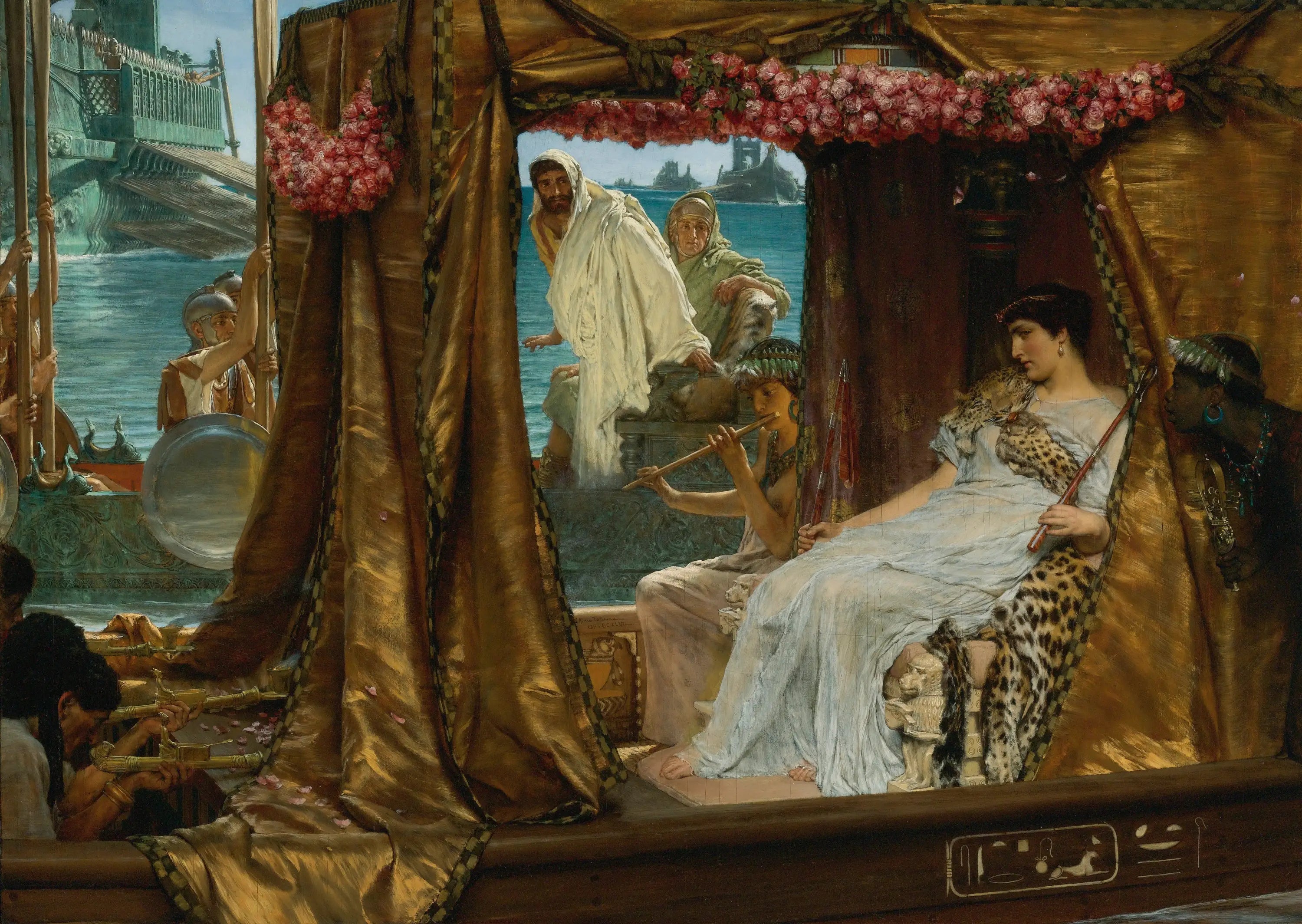 Marc Antoine et Cléopâtre - Lawrence Alma-Tadema - Alpha Reproduction