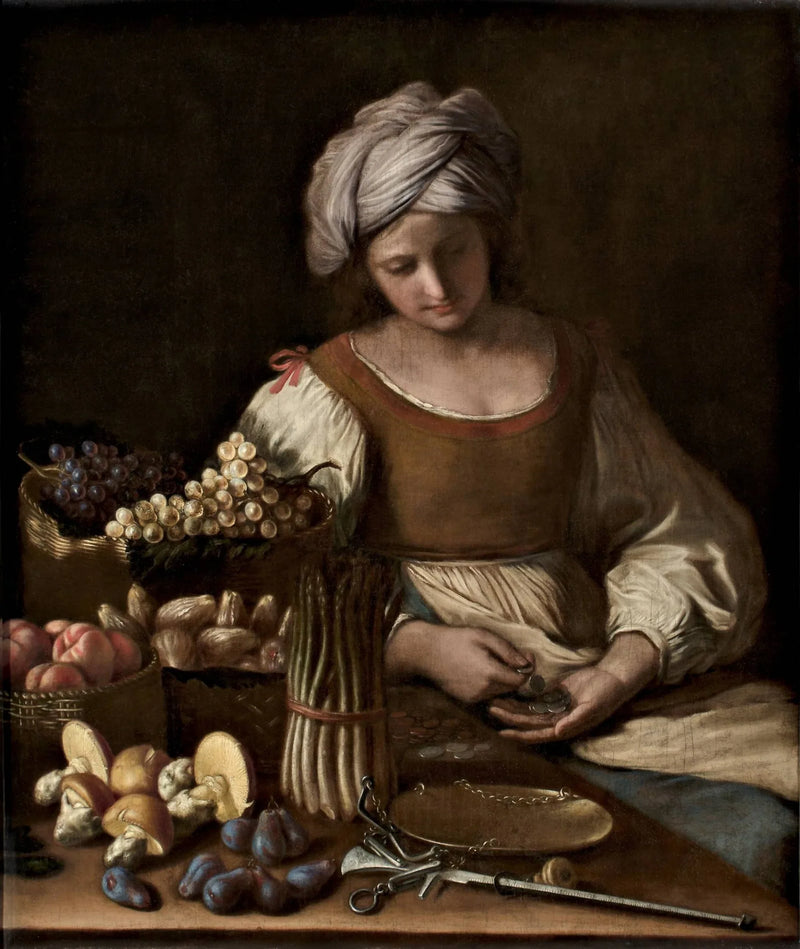 พ่อค้าผัก - Guercino