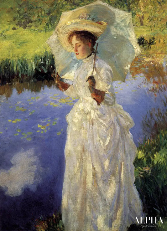 Marche du matin - John Singer Sargent - Reproductions de tableaux et peintures haut de gamme