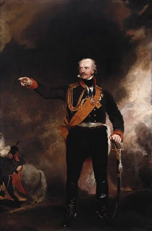 Maréchal Gebhardt von Blücher (1742-1819) - Thomas Lawrence image 1 reproduction de peinture à l’huile