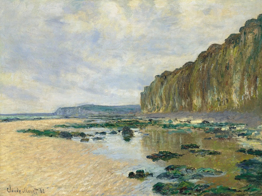 น้ำลงหน้าวาแรงกวิลล์ - Claude Monet