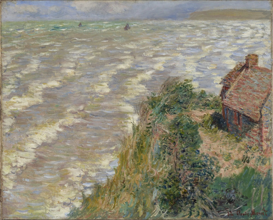 น้ำขึ้นที่ปูร์วิลล์ - Claude Monet