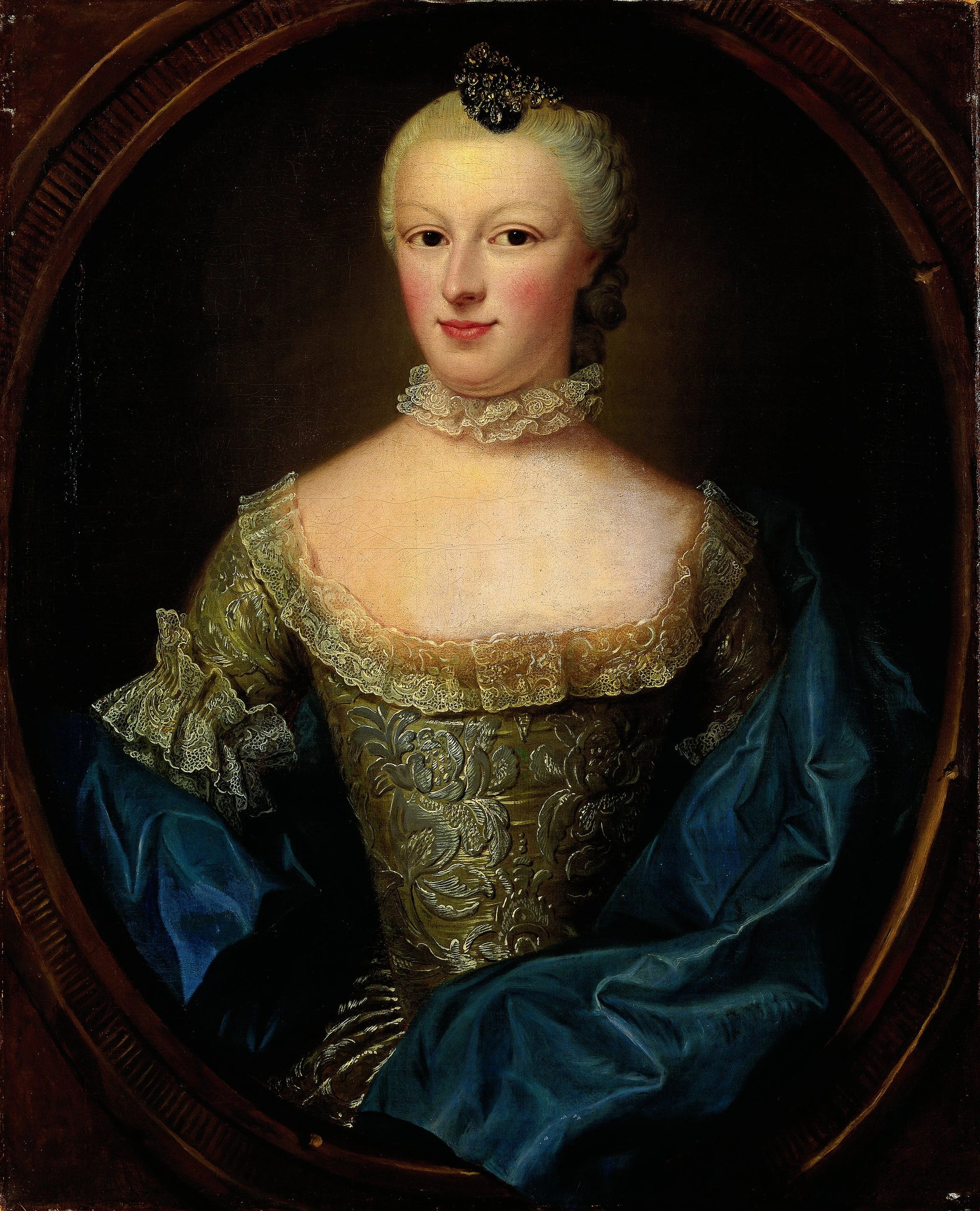 Margaretha Cornelia van de Poll (1726-98). Épouse de Cornelis Munter - Jean Fournier