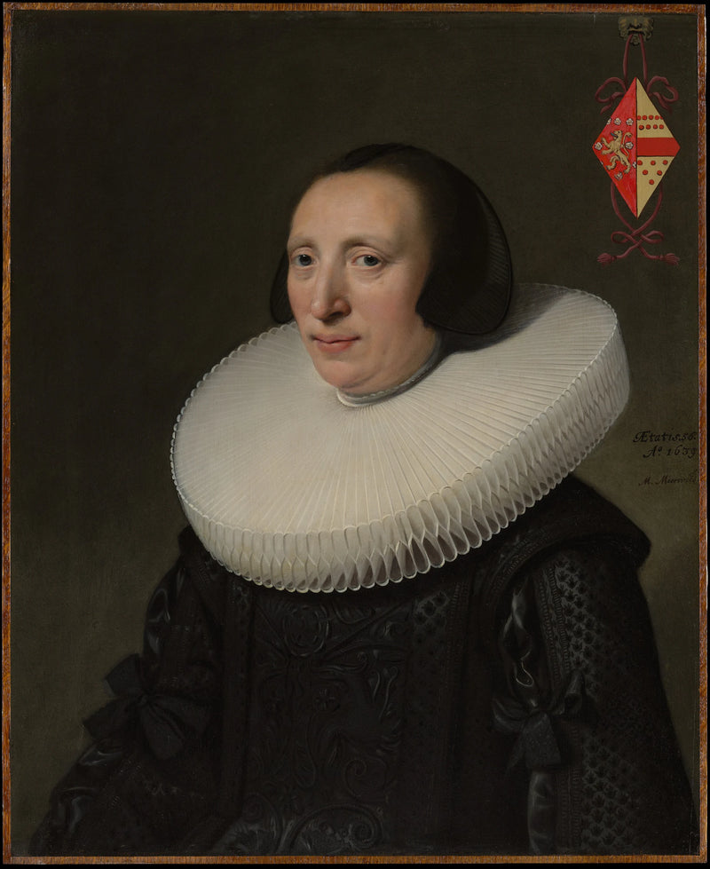 Margaretha van Clootwijk (née vers 1580/81, décédée en 1662) - Michiel Jansz. van Mierevelt