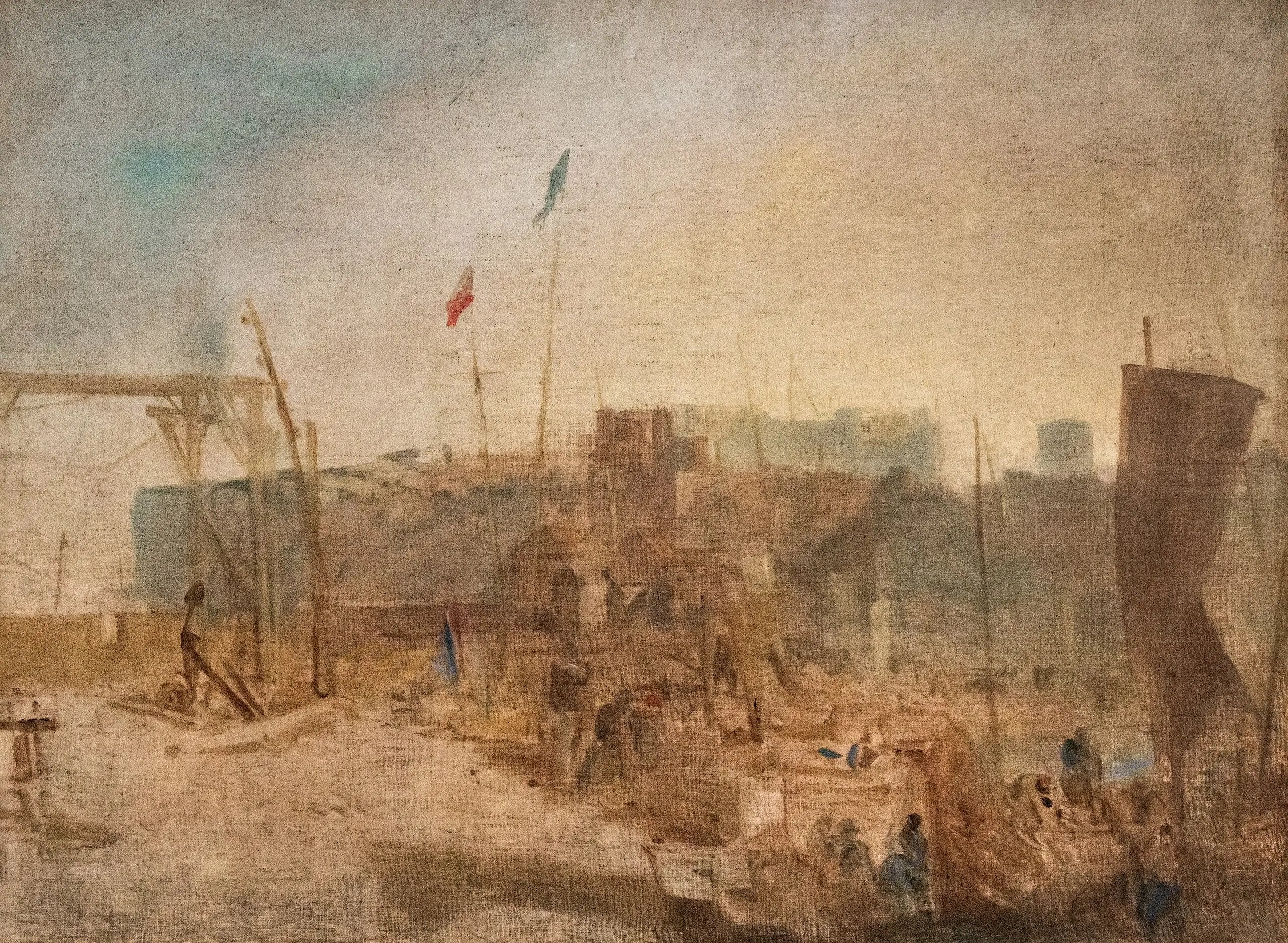 Margate - J. M. W. Turner image 1 copie peinte à la main à l’huile