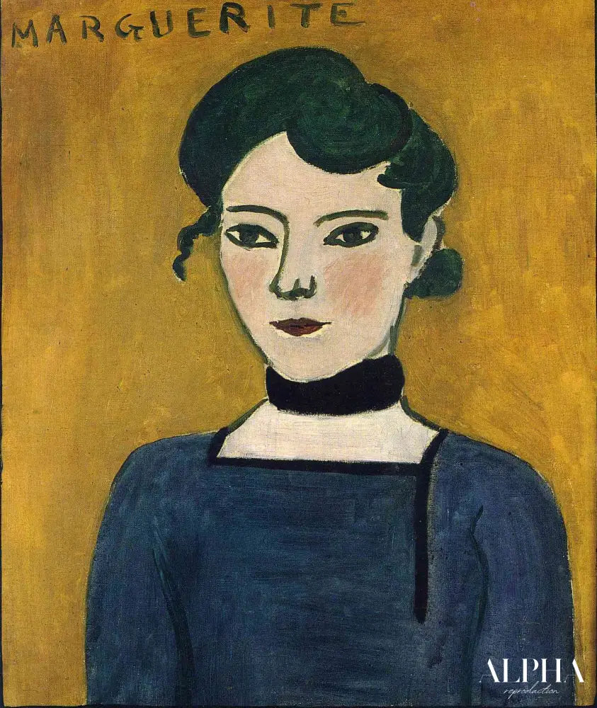 Marguerite 1907 - Matisse - Reproductions de tableaux et peintures haut de gamme