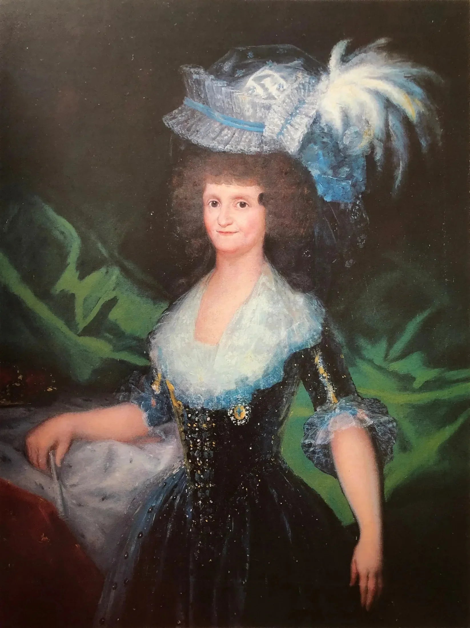 María Luisa de Parma, reina de España - Francisco de Goya image 1 copie de tableau peinte à la main