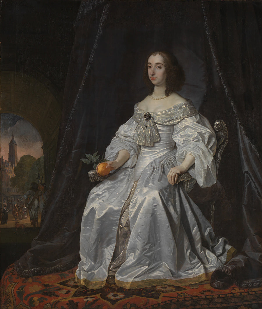 Maria Stuart comme veuve de Guillaume II - Bartholomeus van der Helst