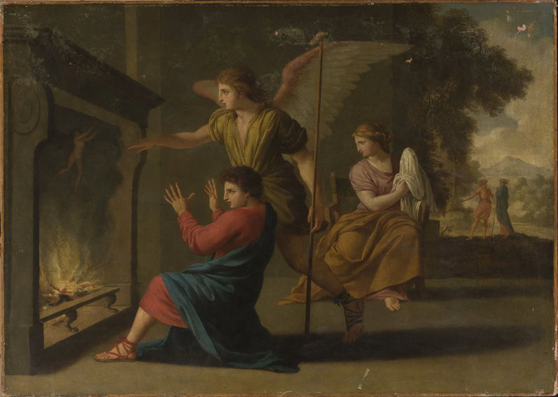 งานแต่งงานของ Tobias และ Sarah - Eustache Le Sueur