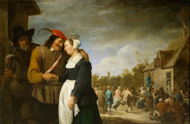 งานแต่งงานของชาวนา - เดวิด เทเนียร์ส์ จูเนียร์
