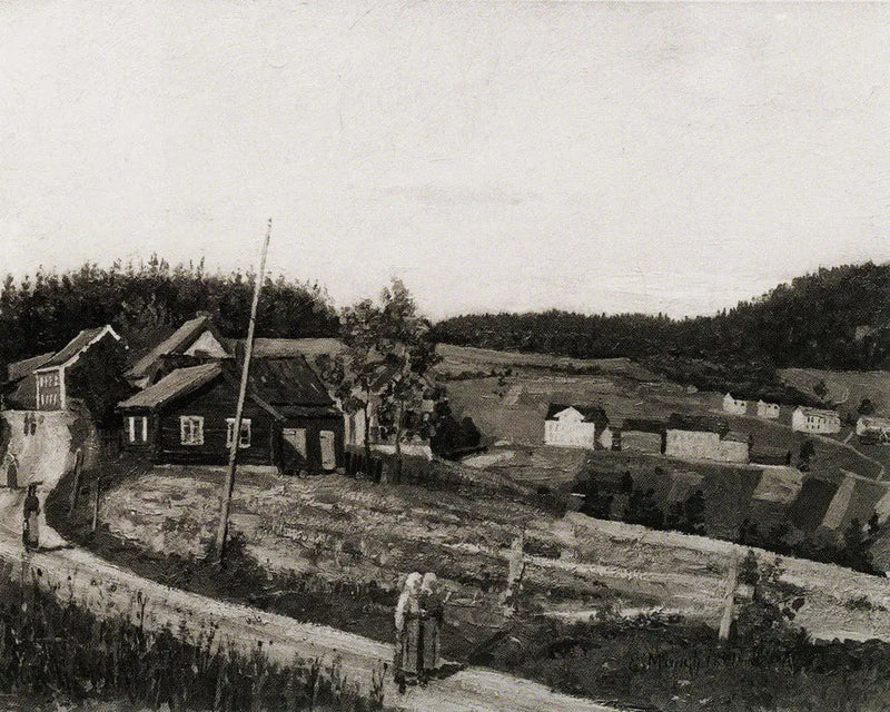 Maridalsveien ที่ Nydalen - Edvard Munch
