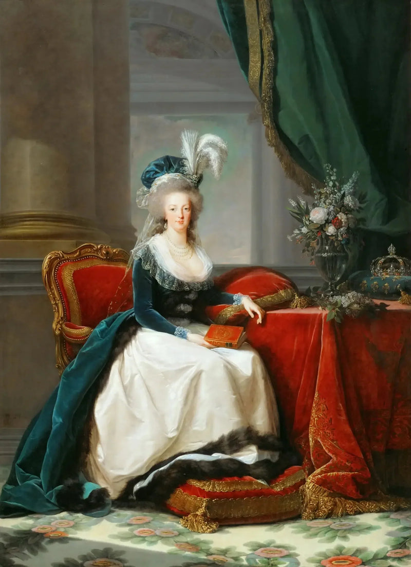 Marie-Antoinette, reine de France - Élisabeth Vigeé Le Brun
มารี-แอนโตแวนเน็ตต์ พระราชินีแห่งฝรั่งเศส - เอลิซาเบธ วิเก เลอ บรุน