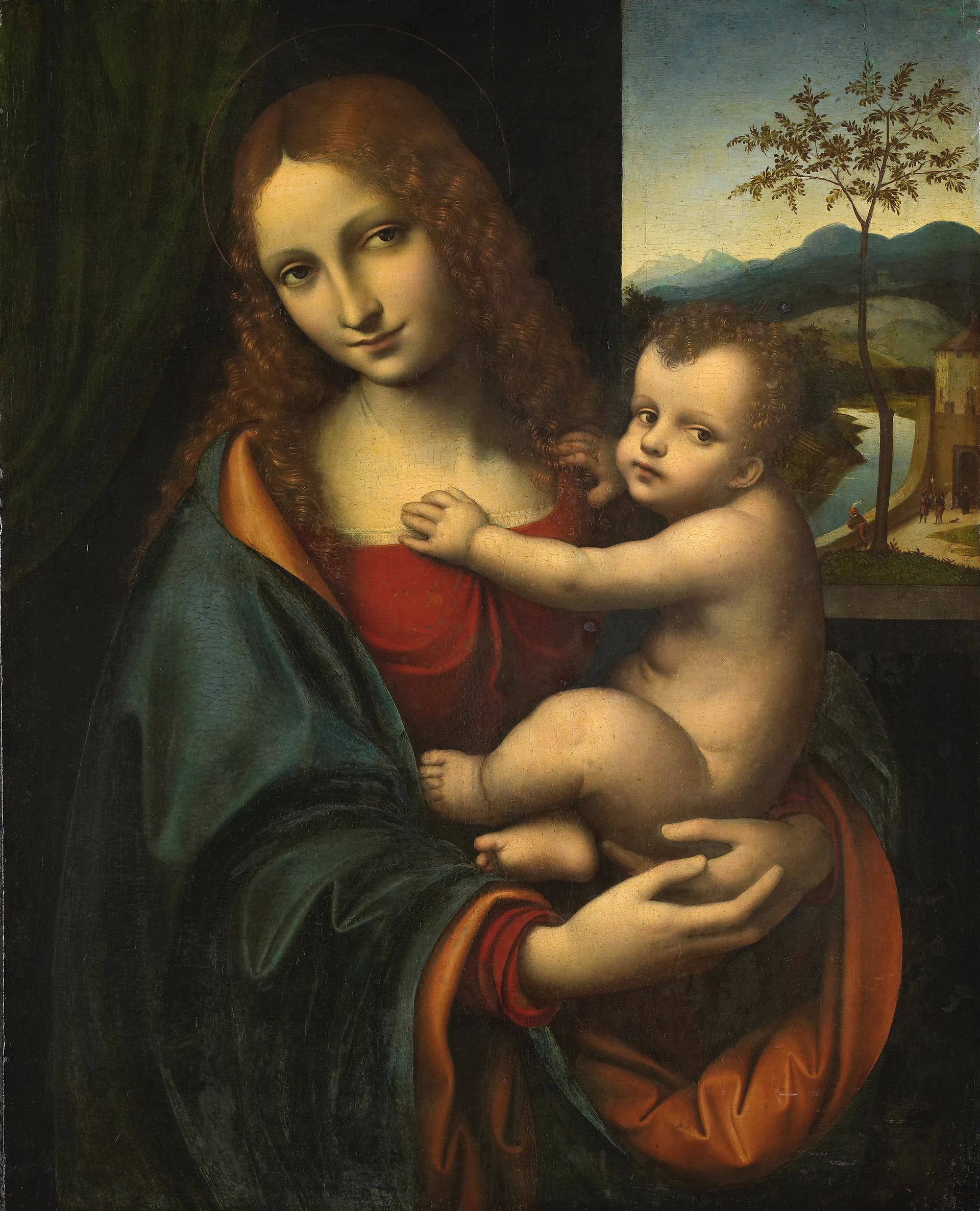 Marie avec un enfant - Giampietrino