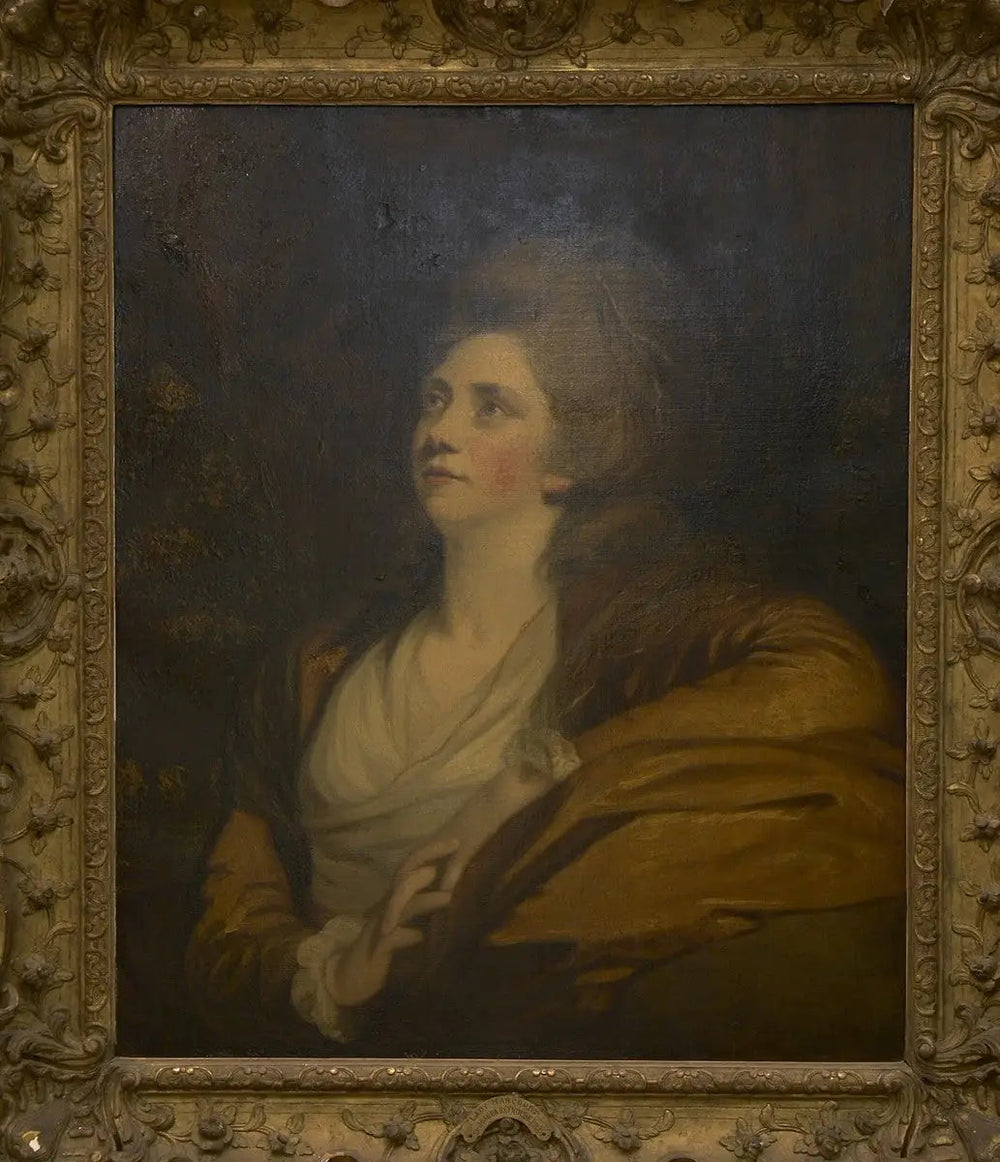 Marie, comtesse Harcourt - Joshua Reynolds image 1 copie peinte à la main à l’huile