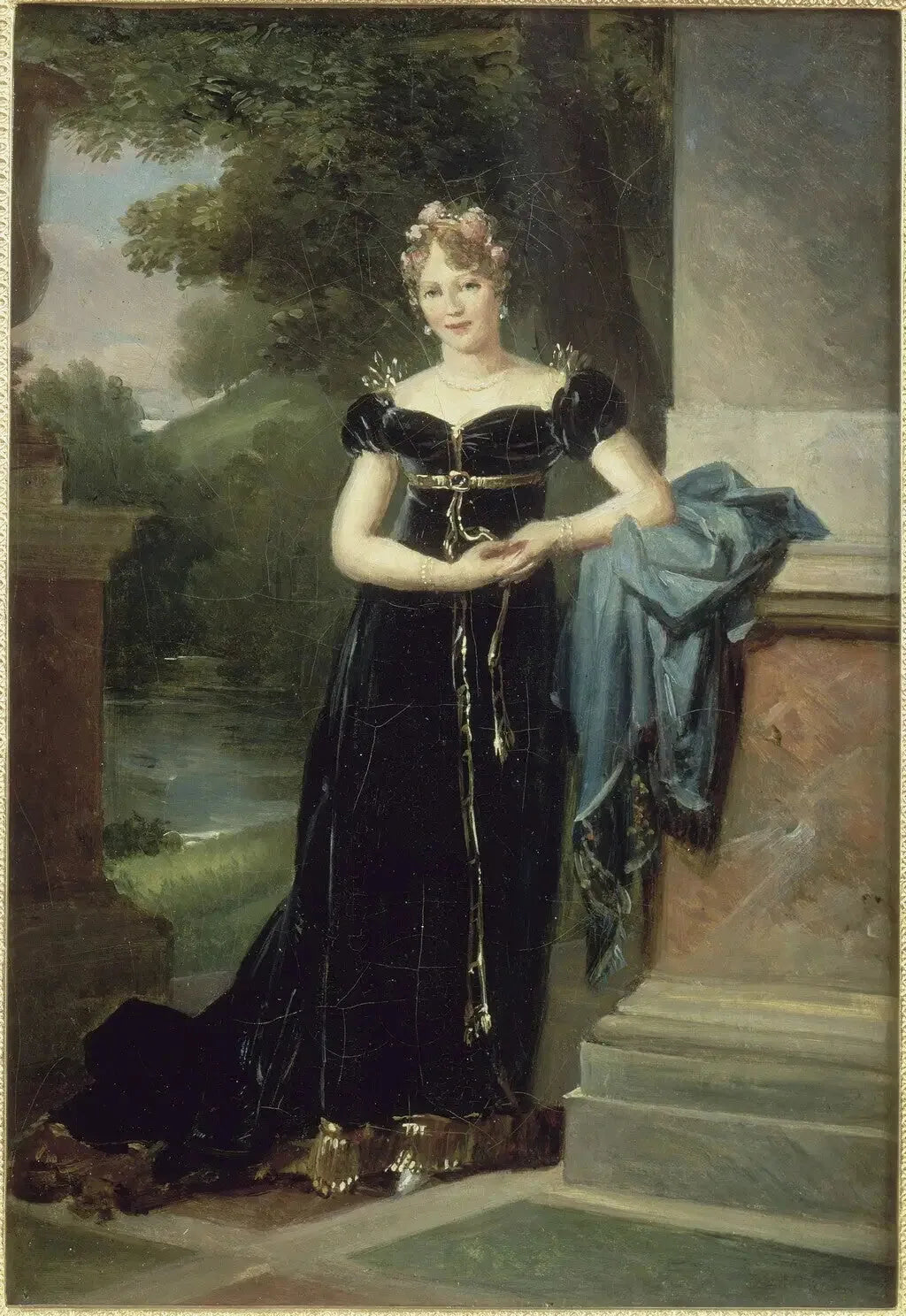 Marie, comtesse Walewska (1786-1817) - François Gérard image 1 copie peinte à la main à l’huile