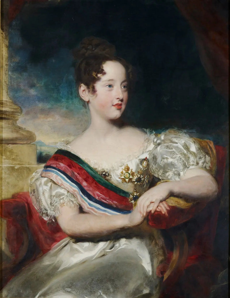 มารี II, พระราชินีแห่งโปรตุเกส (1819-1853) - โทมัส ลอว์เรนซ์