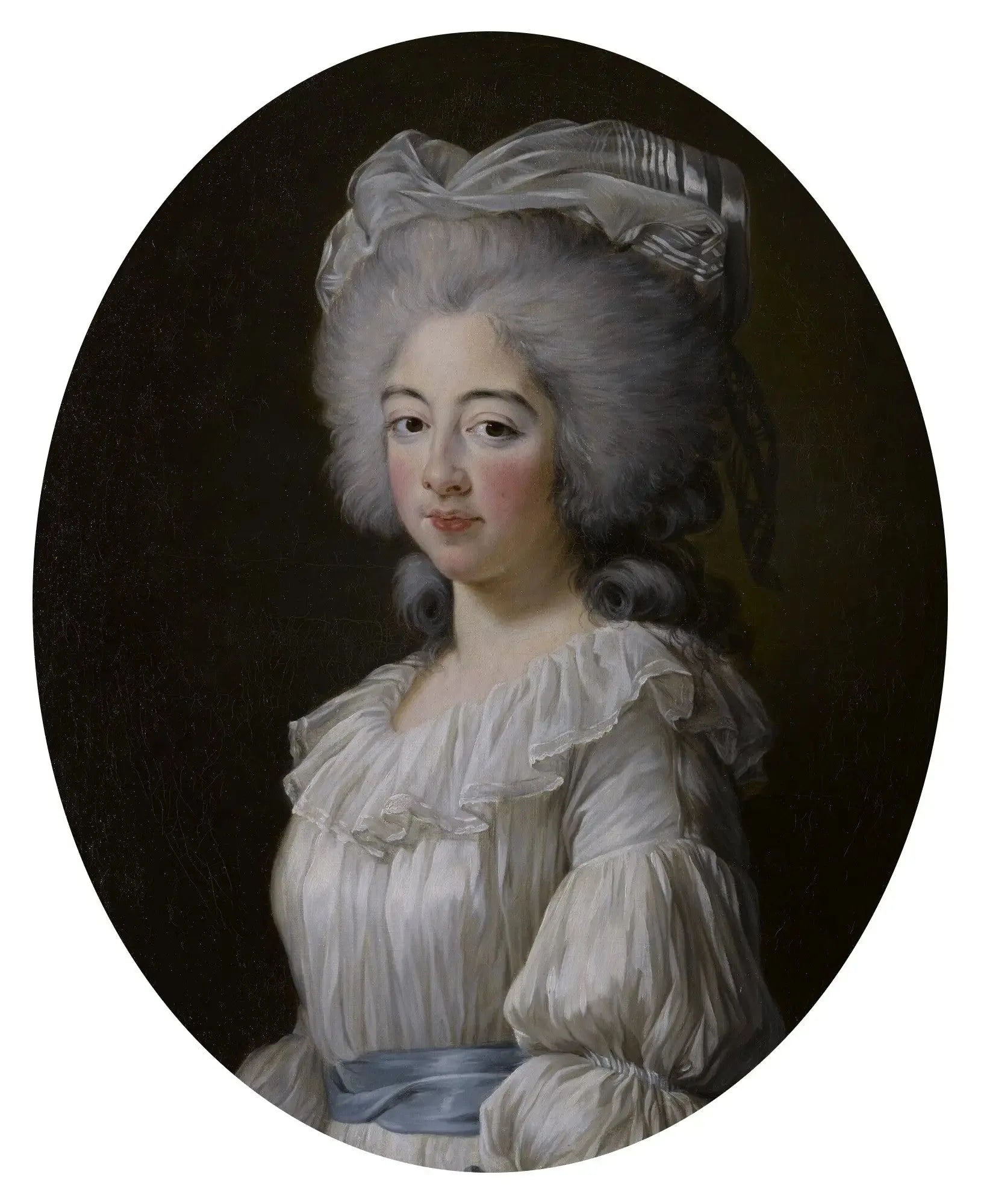 Marie-Joséphine-Louise de Savoie, comtesse de Provence - Élisabeth Vigée Le Brun image 1 reproduction réalisée par Alpha Reproduction
