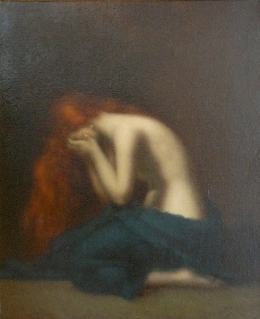 Marie Madeleine à genoux - Jean-Jacques Henner image 1 reproduction réalisée par Alpha Reproduction