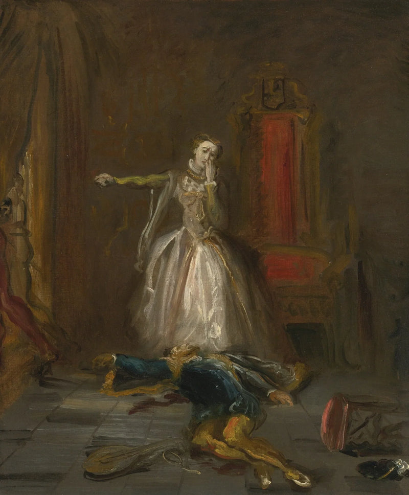 Marie Stuart สาบานว่าจะล้างแค้น - Théodore Chassériau