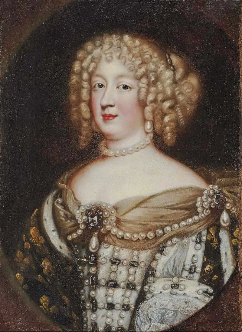 Marie-Thérèse d'Espagne (1638-1683), พระราชินีแห่งฝรั่งเศส - Jean Nocret