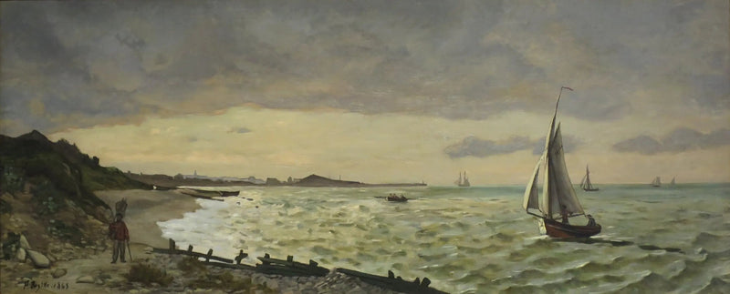 Marine à Sainte-Adresse - Frédéric Bazille