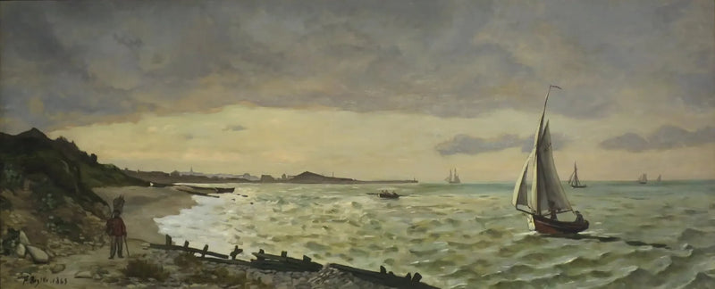 Marine à Sainte-Adresse - Frédéric Bazille