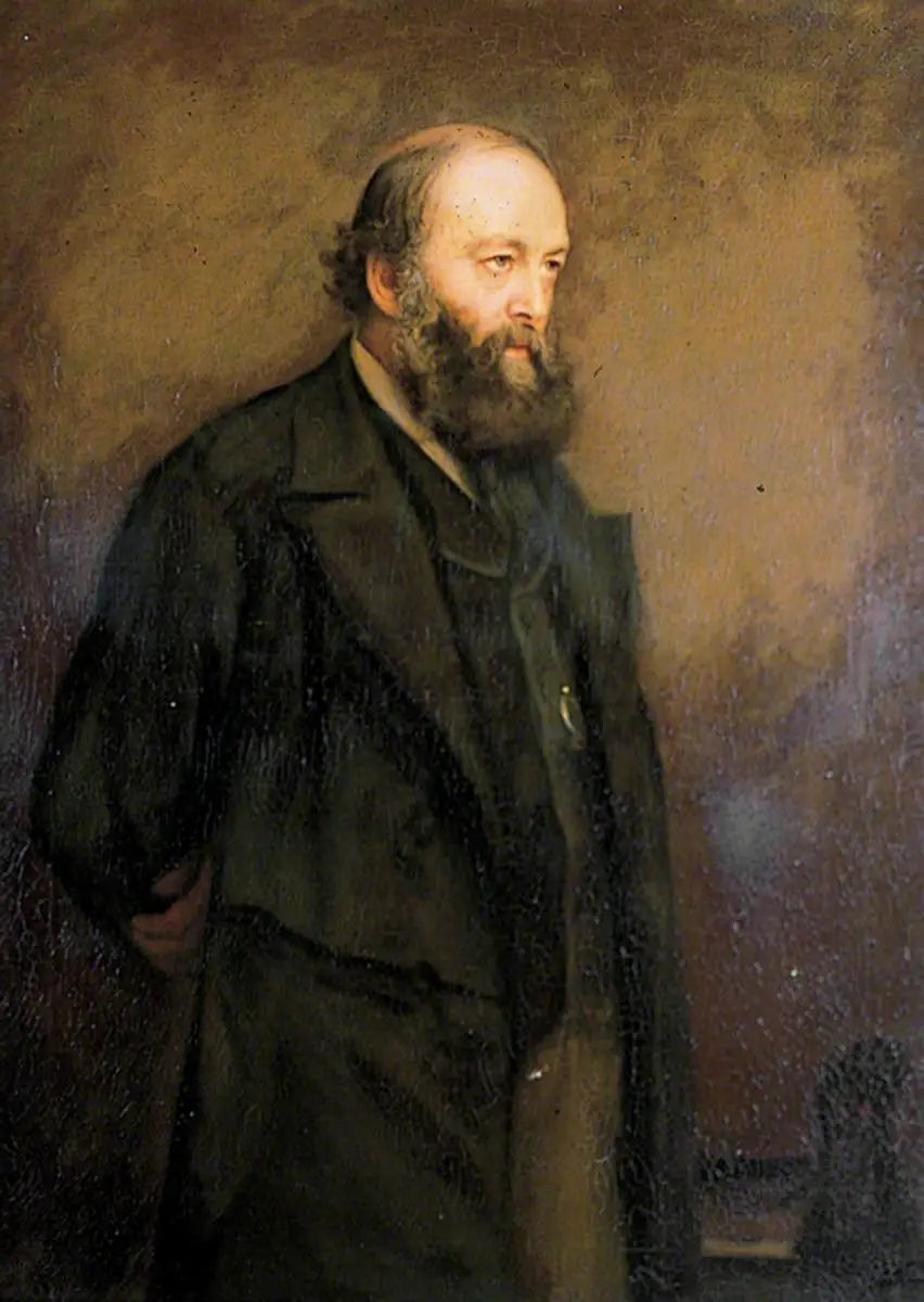 Marquis de Salisbury (1830–1903), Lord Gardien des Cinq-Ports - John Everett Millais image 1 tableau peint à l’huile sur toile