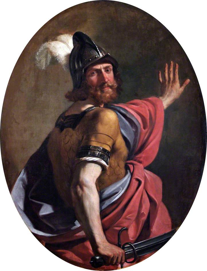 มาร์สในฐานะนักรบ - Guercino