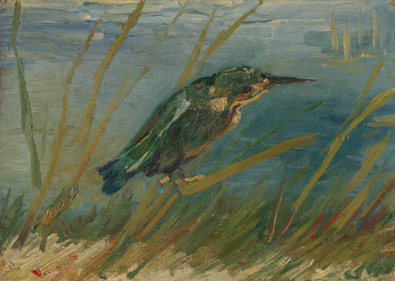 นกกระเต็นริมฝั่งน้ำ - Vincent van Gogh