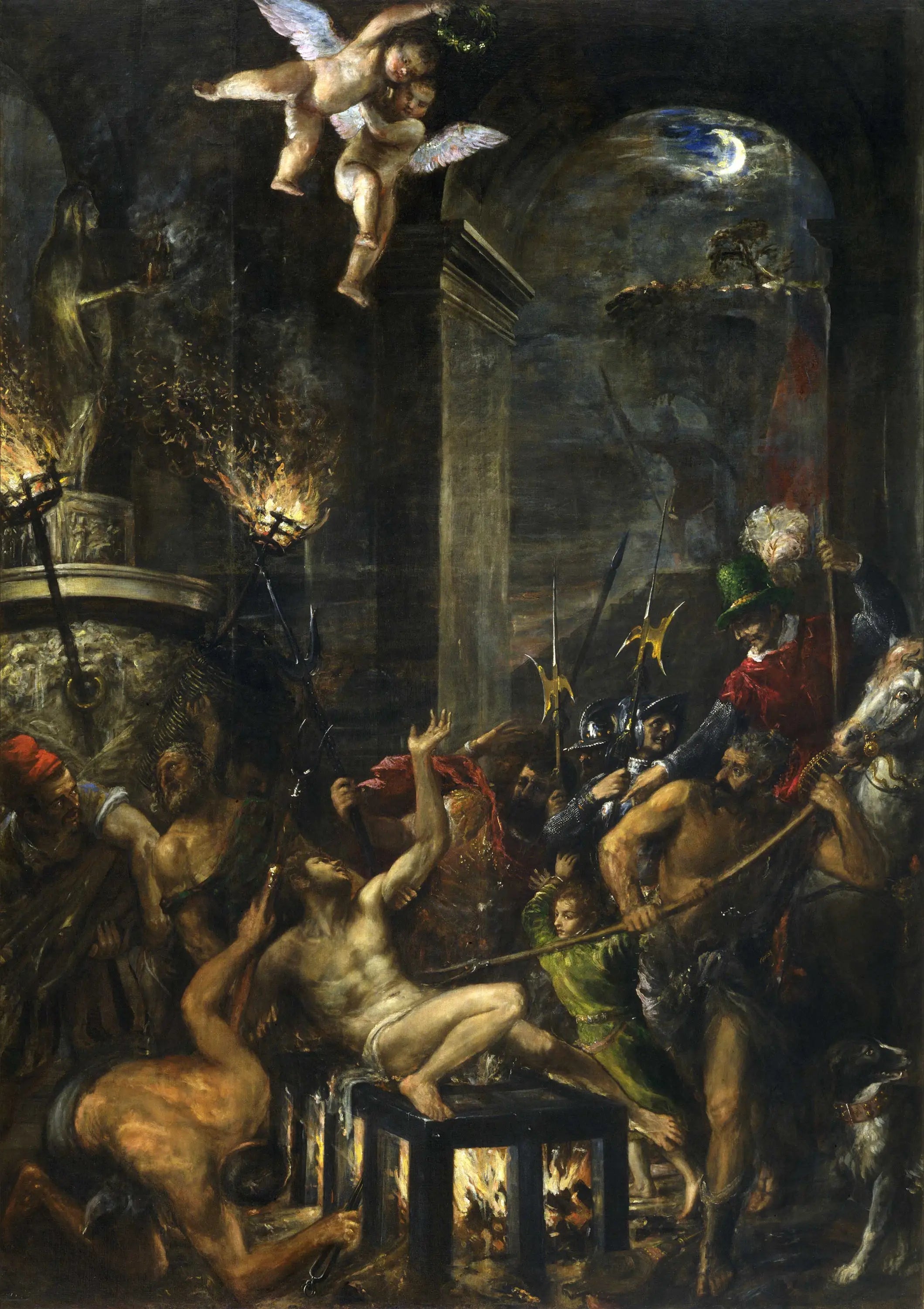 Martyre de saint Laurent - Titian - Alpha Reproduction