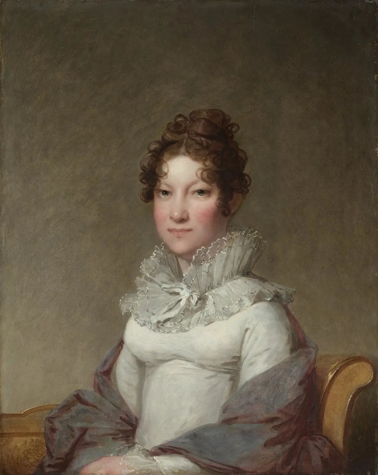 Mary Campbell Stuart - Gilbert Stuart image 1 copie de tableau peinte à la main