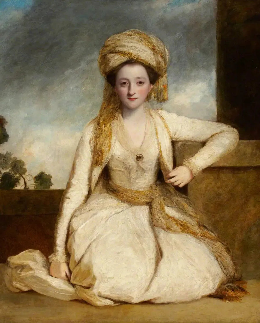 แมรี่ ฮอร์เน็ค, « เจ้าสาวเจสามี่ » ต่อมา นางสาวฟรานซิสเอ็ดเวิร์ด กวิน (?1752-1840) - โจชัว เรย์โนลด์ส