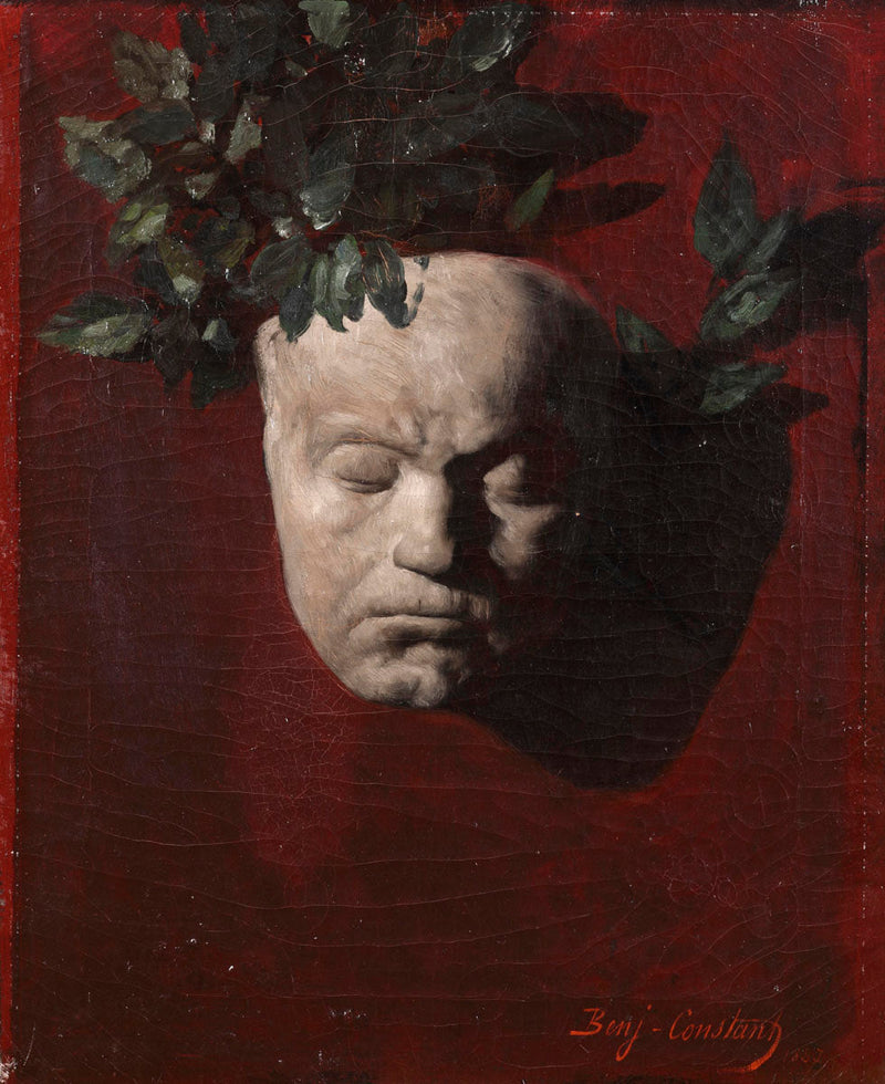 Masque de Beethoven - Jean-Joseph Benjamin-Constant