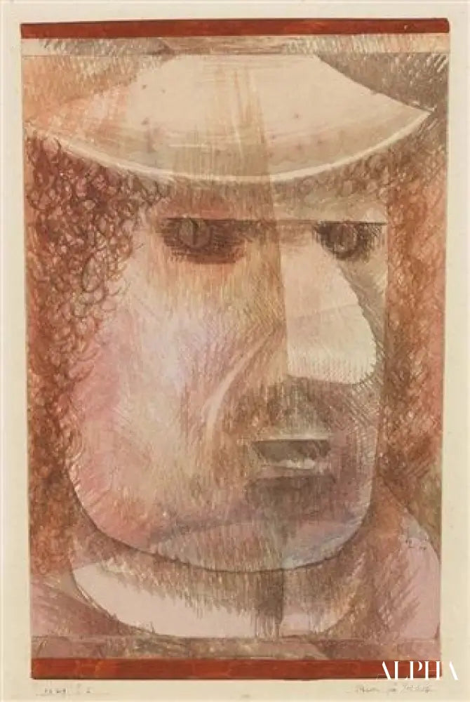 Masque pour Falstaff - Paul Klee - Reproductions de tableaux et peintures haut de gamme