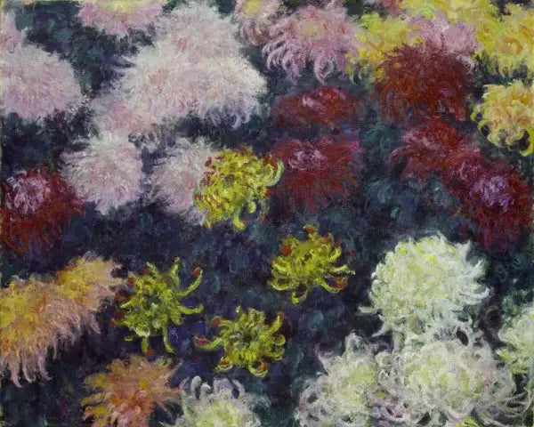ภูเขาเบญจมาศ - Claude Monet