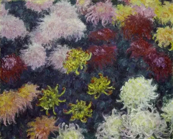 ภูเขาเบญจมาศ - Claude Monet