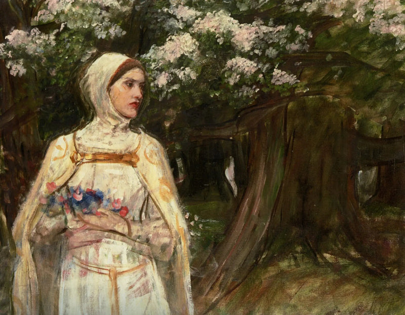 Mathilde ที่เคยเรียกว่า Béatrice - John William Waterhouse