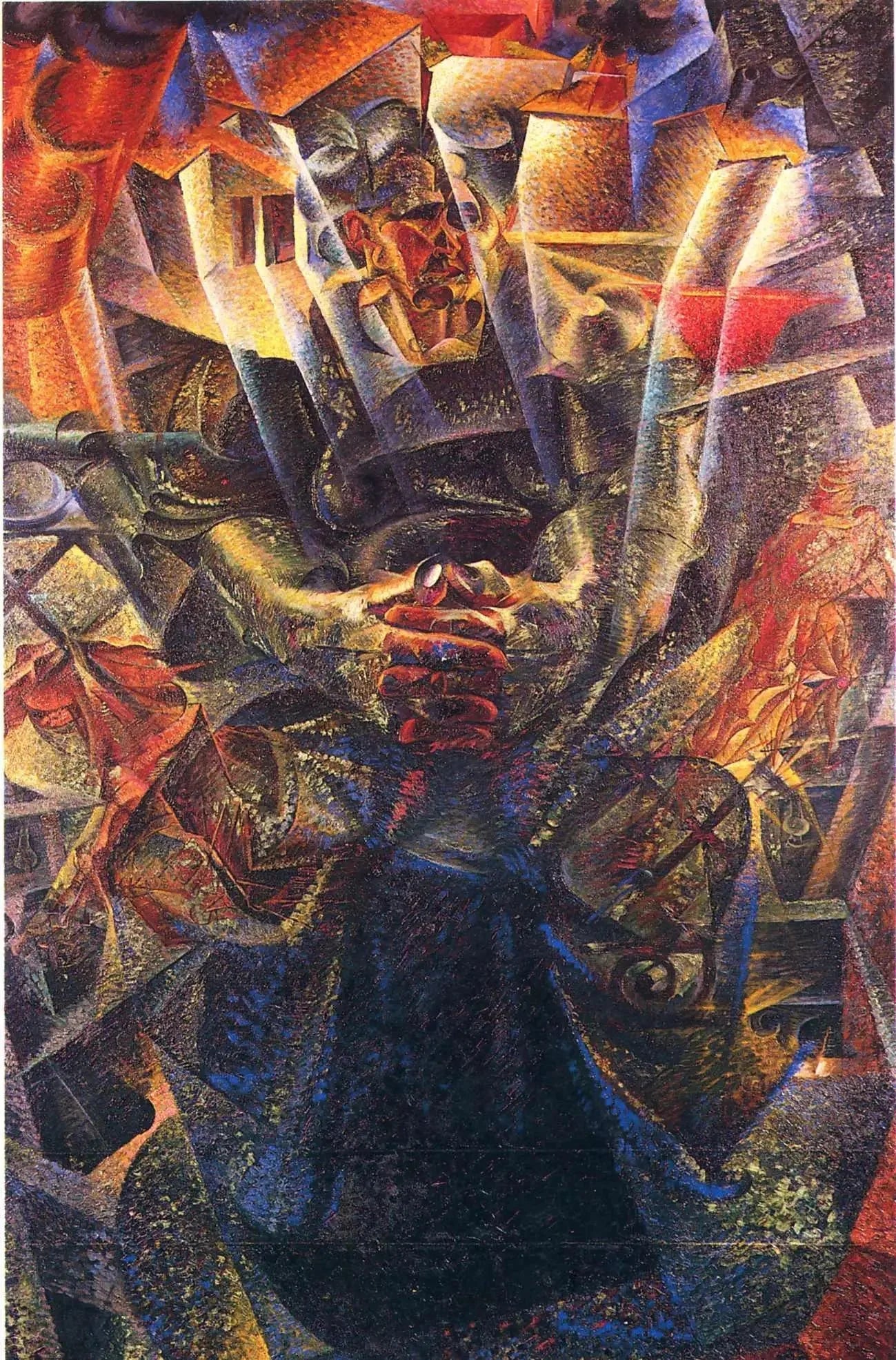 Matière - Umberto Boccioni image 1 tableau peint à l’huile sur toile