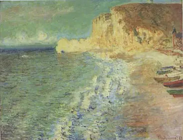 เช้าในเอเตรต - Claude Monet